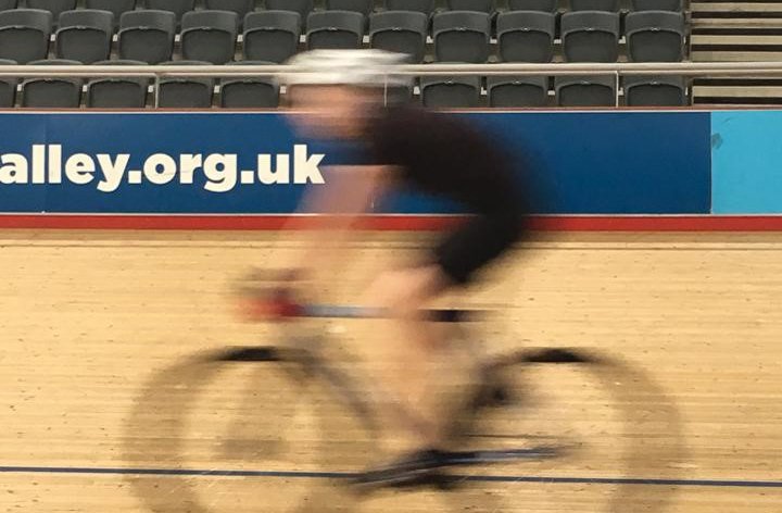 waltonwagner cycling at the Olympic Park Velodrome